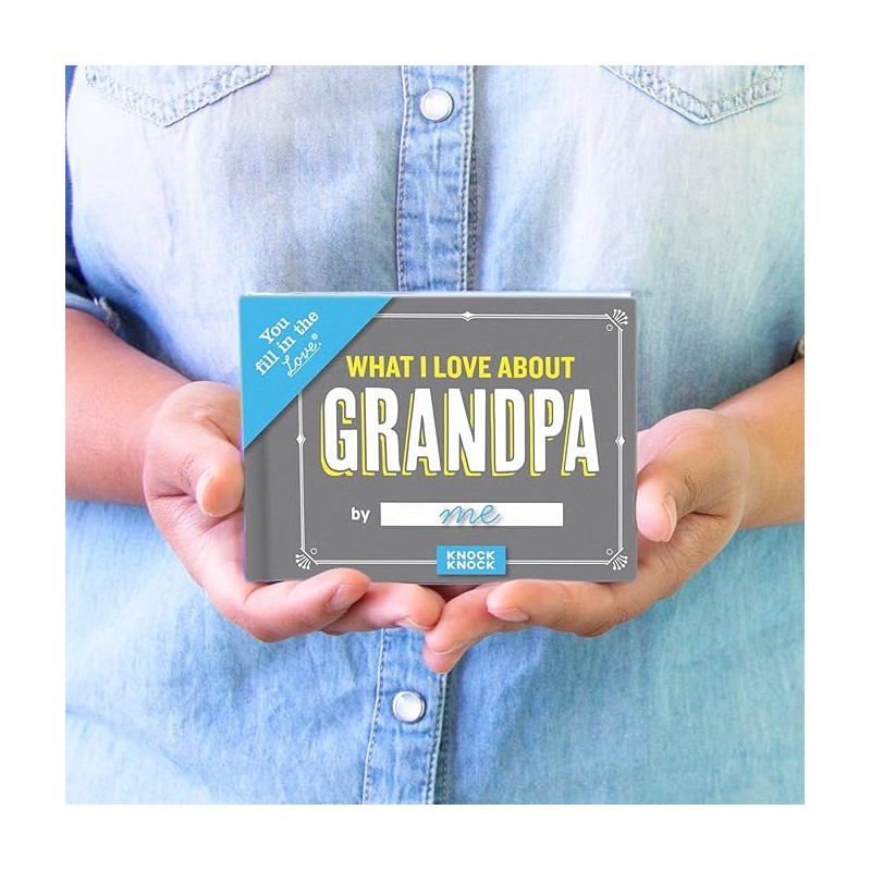 What I Love About Grandpa - Fill In Book - 1
