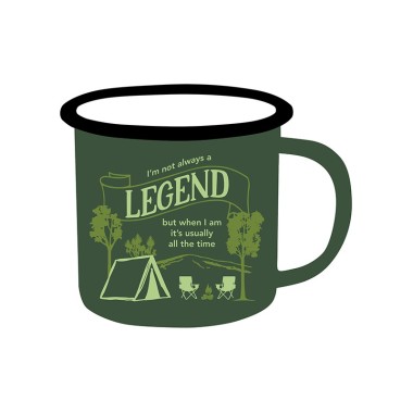Legend Adventure Enamel Mug - 1