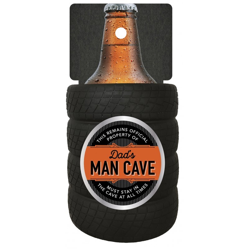 Dad's Man Cave Beer Holder - 1