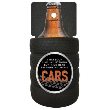 Thinking About Cars Beer Holder - 1