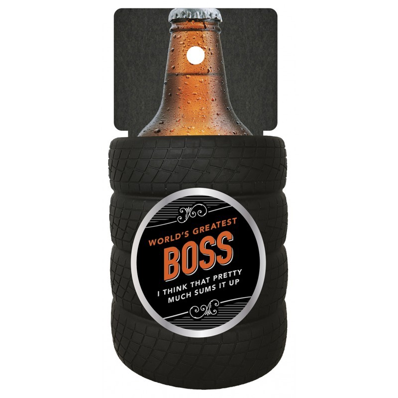 World's Greatest Boss Beer Holder - 1