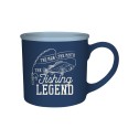 The Man The Myth The Fishing Legend Mega Mug - 1