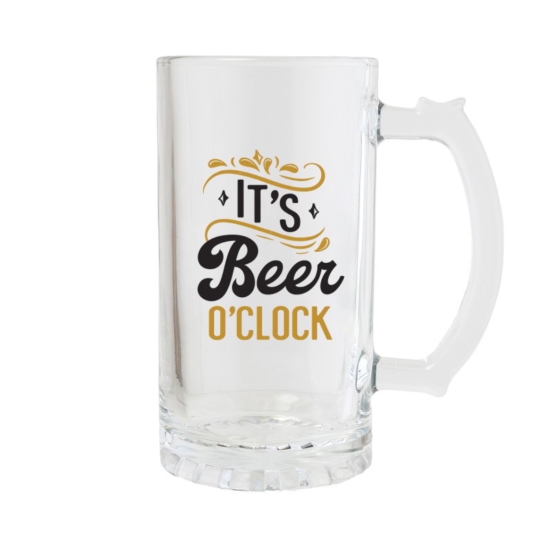 It's Beer O'Clock Beer Glass - 2