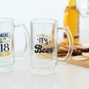 It's Beer O'Clock Beer Glass - 1