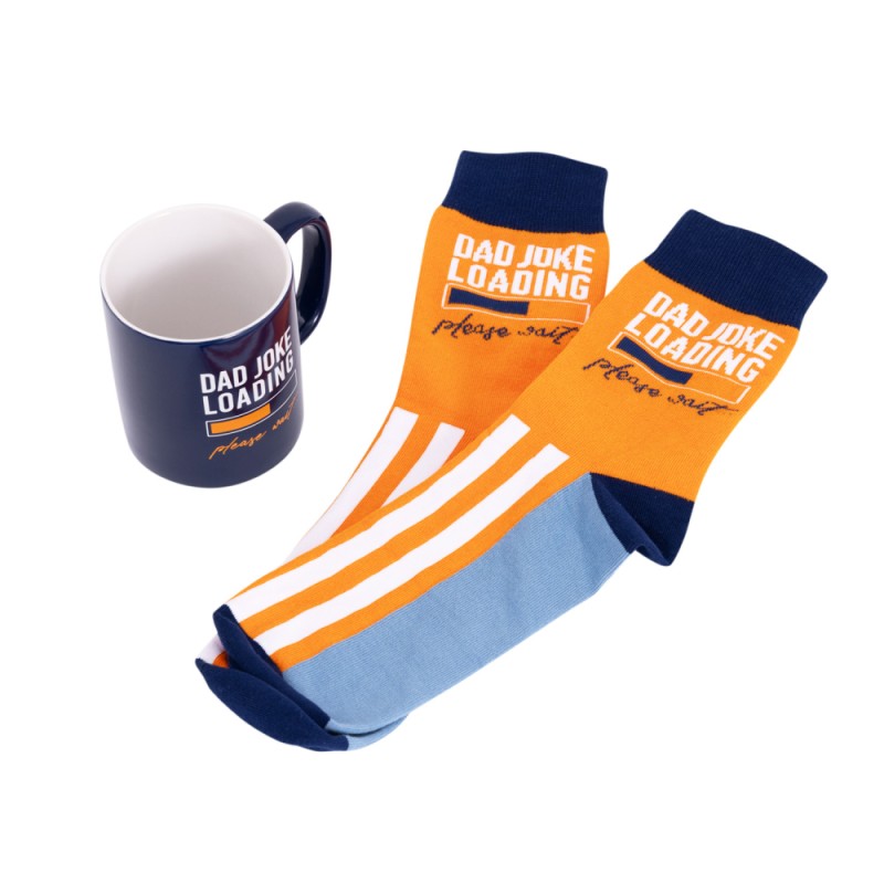 Dad Joke Loading Matching Mug and Sock Set - 4