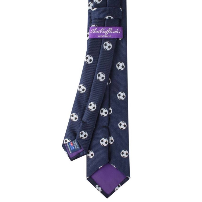 Soccer Skinny Tie by AusCufflinks - 4