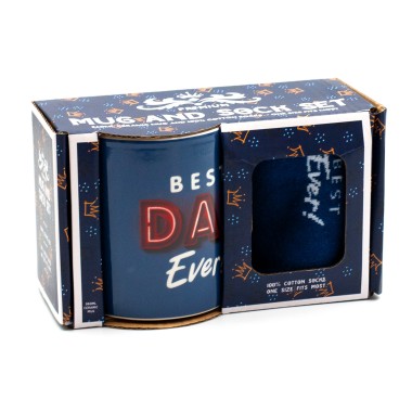 Best Dad Ever Mug and Sock Set - 2