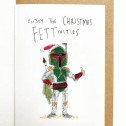 Enjoy the Fettivities Christmas Well Drawn Card - 2