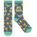No. 1 Dad Novelty Socks - 1