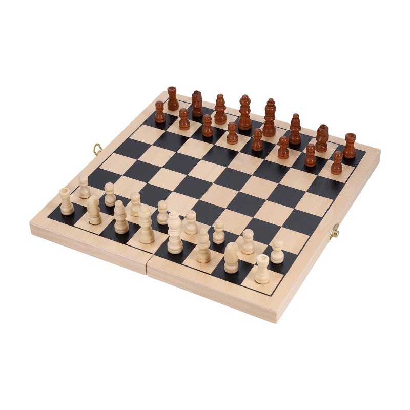Foldable Wooden Chess Set by Ridley's Games - 4