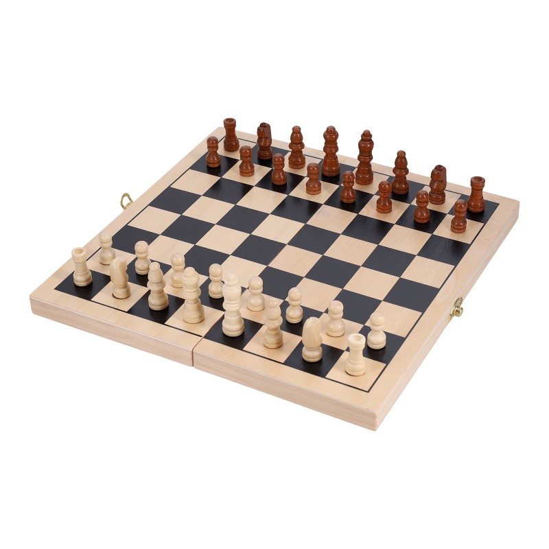 Foldable Wooden Chess Set by Ridley's Games - 6