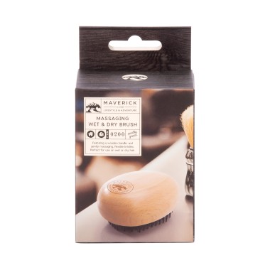 Maverick Wet & Dry Scalp Massager And Brush - 4