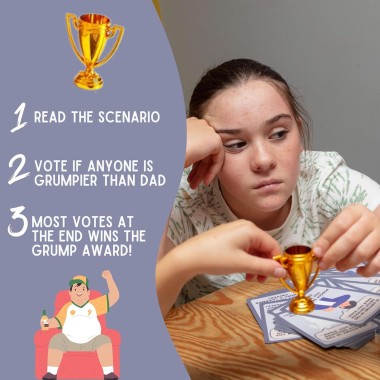 Is Anyone Grumpier than Dad? Card Game - 5