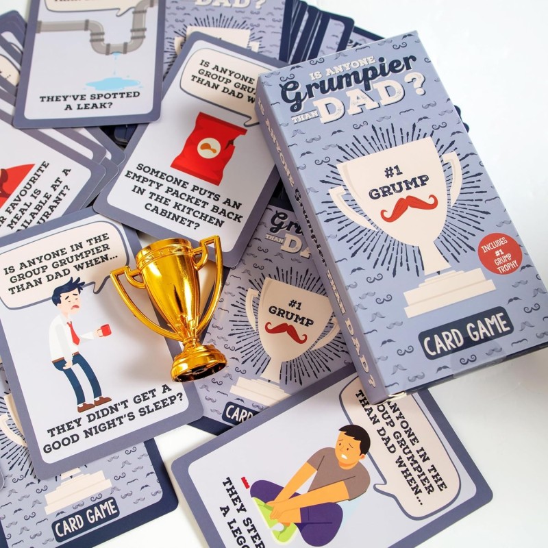 Is Anyone Grumpier than Dad? Card Game - 6
