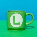 Super Mario Bros - Mario Luigi Initial - Stackable Mug Set - 6