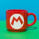 Super Mario Bros - Mario Luigi Initial - Stackable Mug Set - 7