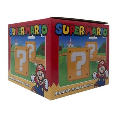Super Mario Bros - Question Mark Block Shaped Money Bank - 2 Super Mario Bros - Question Mark Block Shaped Money Bank - 2