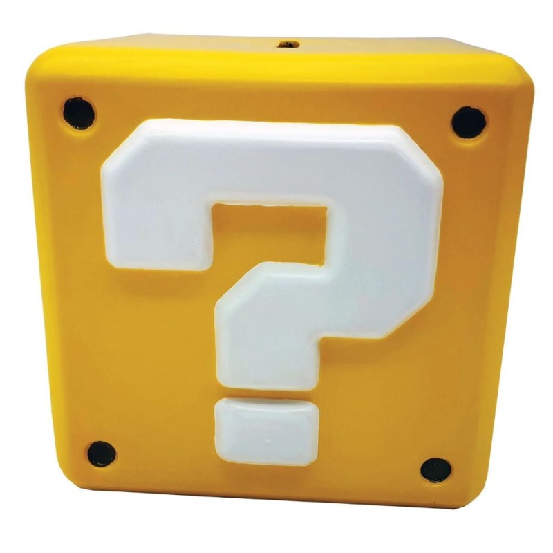 Super Mario Bros - Question Mark Block Shaped Money Bank - 1 Super Mario Bros - Question Mark Block Shaped Money Bank - 1