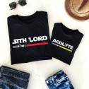 Star Wars - The Dark Side Sith Lord & Acolyte Matching T-Shirt - 1