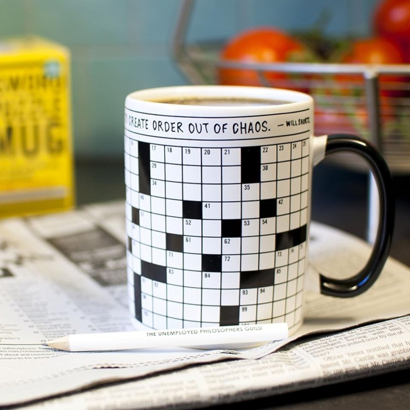 Crossword Puzzle Mug - 1 Crossword Puzzle Mug - 1