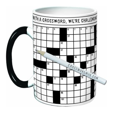 Crossword Puzzle Mug - 4 Crossword Puzzle Mug - 4