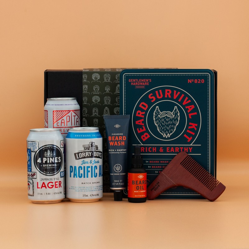 Beard Survival and Craft Beer Hamper - 1