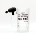 Pour Another For The King - Ring For A Refill Beer Glass - 1