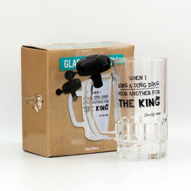 Pour Another For The King - Ring For A Refill Beer Glass - 2