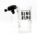 Next Round Please - Ring For A Refill Beer Glass - 1