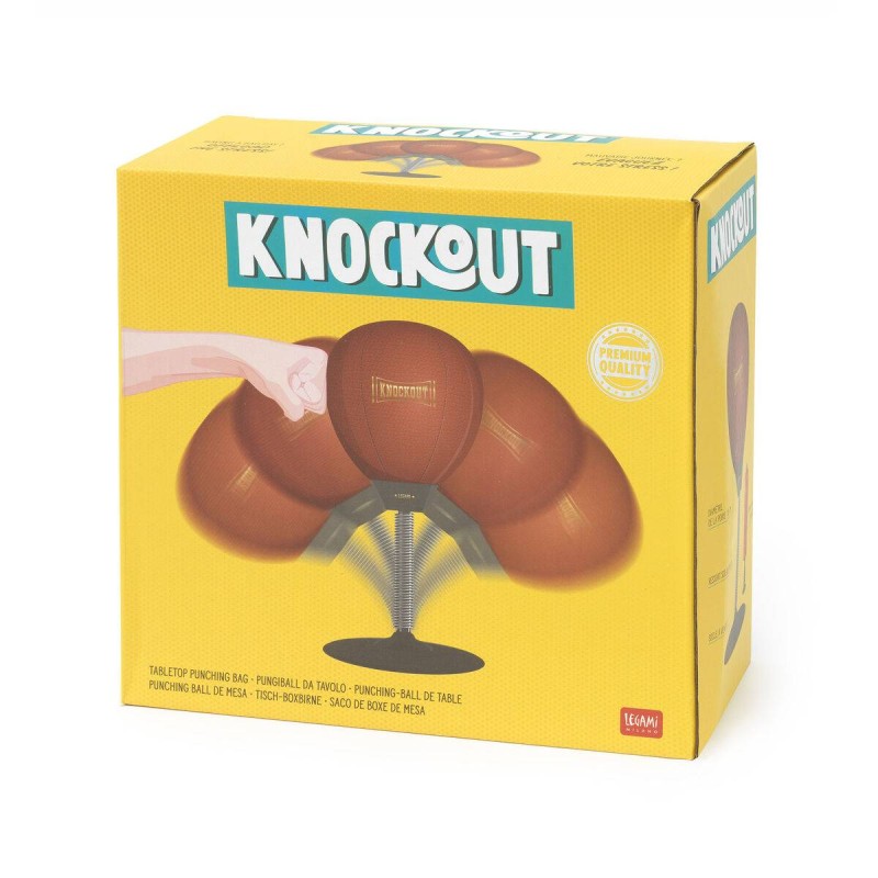 Knockout Tabletop Punching Ball by Legami - 1
