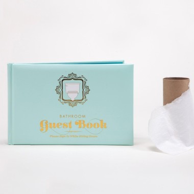 Funny Bathroom Guest Book - 1