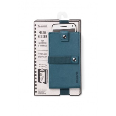Notebook Phone Holder Teal by Bookaroo - 2