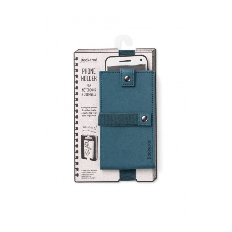 Notebook Phone Holder Teal by Bookaroo - 2