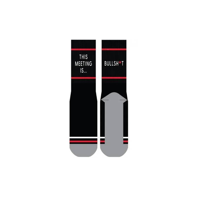 This Meeting Is Bullshit Novelty Socks - 1