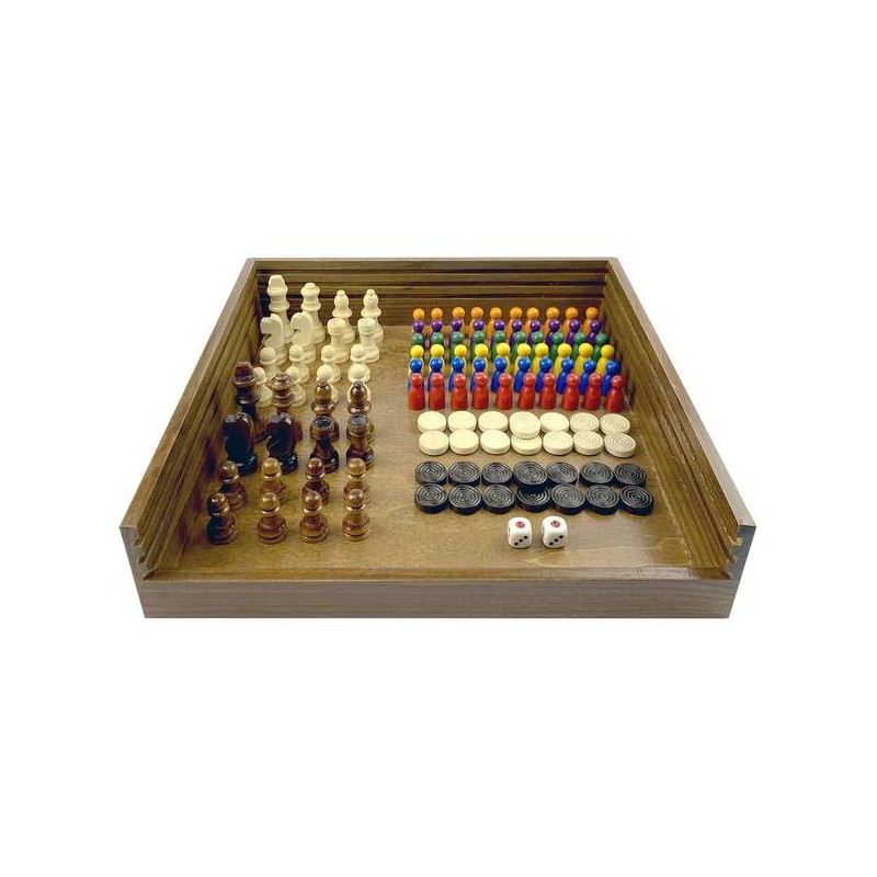 Australian Geographic 7-in-1 Board Game Set - 4
