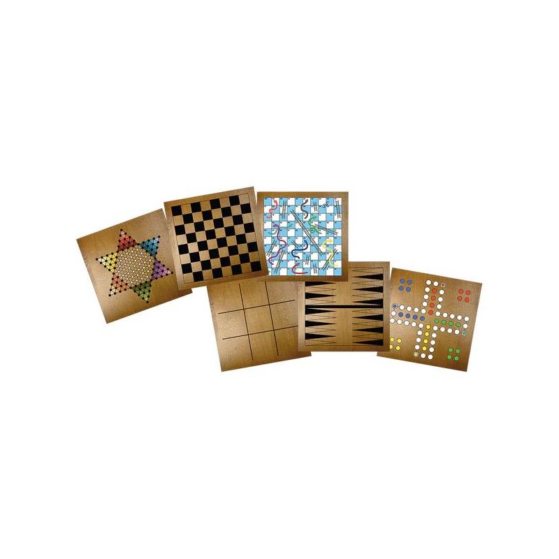 Australian Geographic 7-in-1 Board Game Set - 5