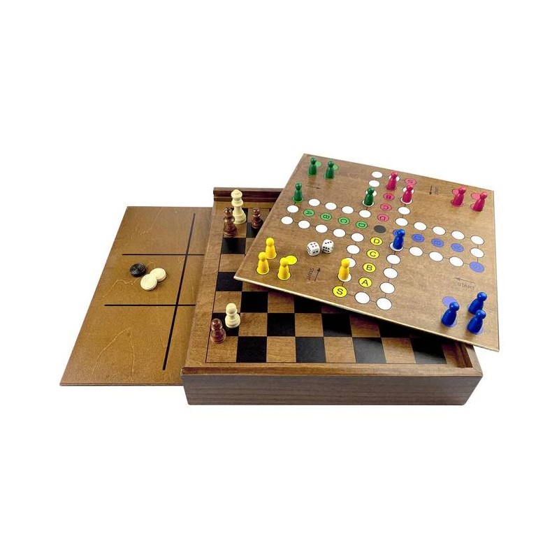 Australian Geographic 7-in-1 Board Game Set - 3