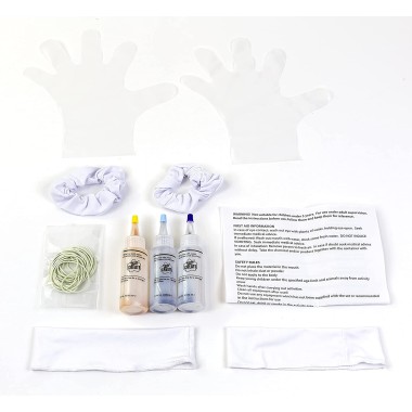Make Your Own Tie Dye Hair Accessories Set by Anker Art - 4