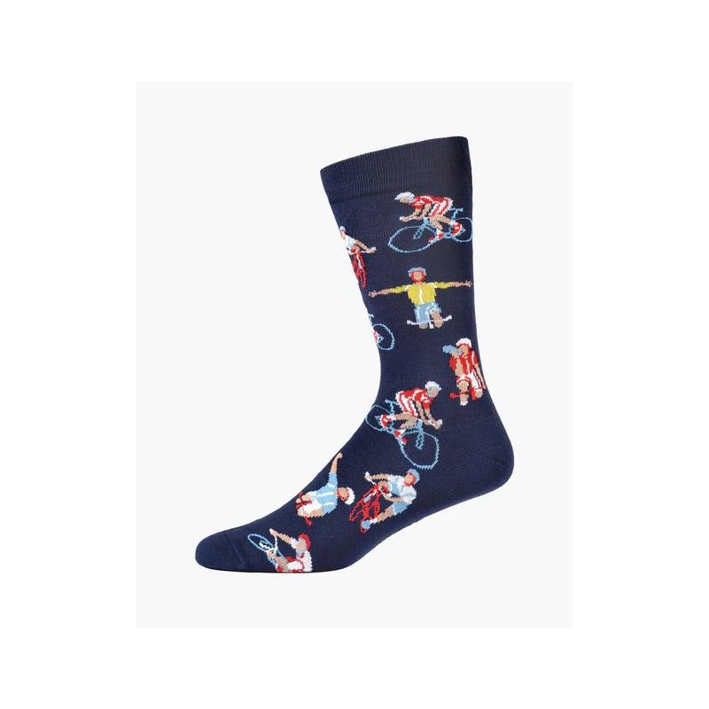 Mens Cycling Tour Down Under Socks by Bamboozld - 3