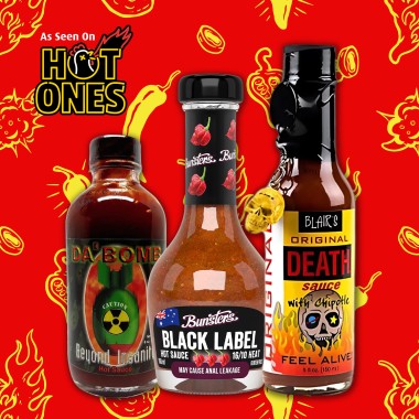 Hot Ones Trio Hot Sauce Pack - 4