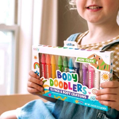 Body Doodlers - Face and Body Crayons by Ooly Markers - 5