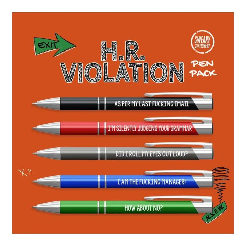 H.R. Violation Pen Pack - 2
