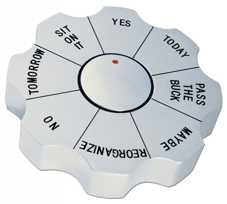 Spinning Decision Maker Paperweight