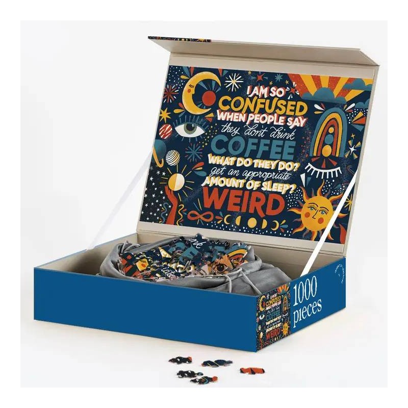 I Am So Confused When People Say They Don't Drink Coffee 1000pc Jigsaw Puzzle by Games Room - 1 I Am So Confused When People Say They Don't Drink Coffee 1000pc Jigsaw Puzzle by Games Room - 1