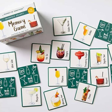 Alcoholic Drinks Memory Game - 1