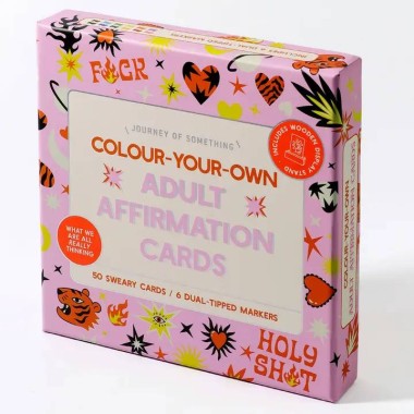 Colour Your Own Adult Affirmation Cards - 2