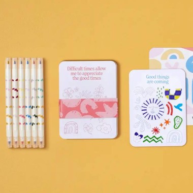 Colour Your Own Affirmation Cards - 4