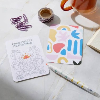 Colour Your Own Affirmation Cards - 7