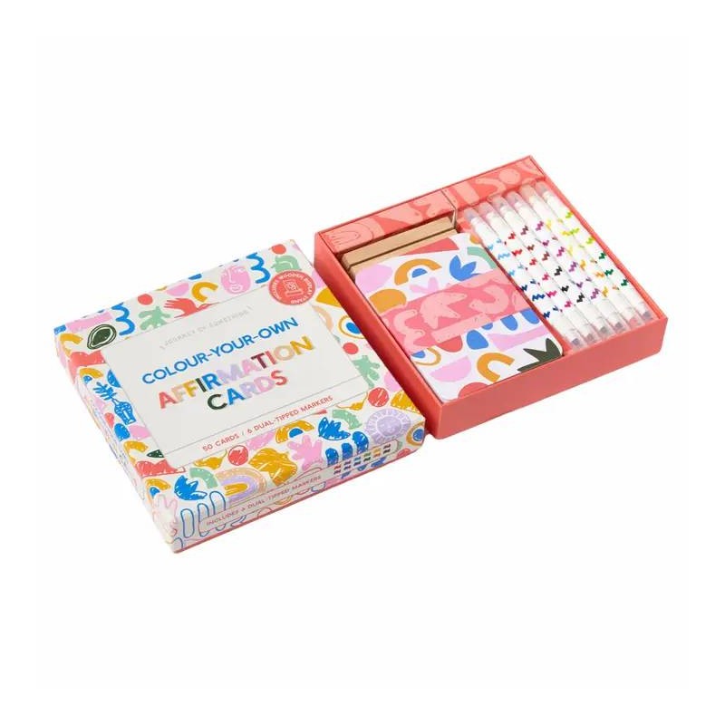 Colour Your Own Affirmation Cards - 2