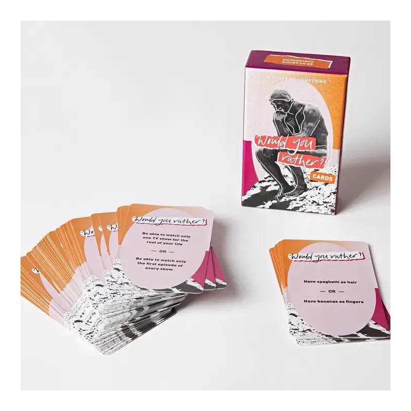 Would You Rather Game Cards - 1 Would You Rather Game Cards - 1